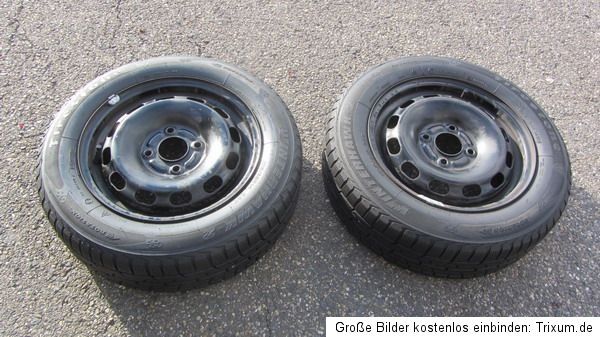 Winterreifen 2x Kompletträder Ford Fiesta 175/65 R14 82T ab 2001 2008