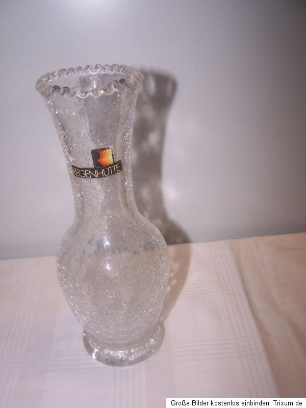 VASE REGENHÜTTE CA 20 CM ANSEHEN