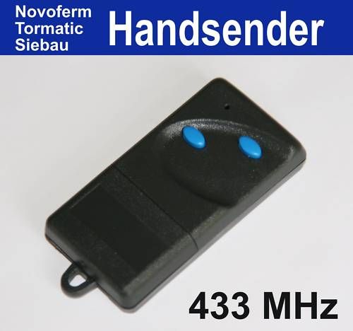 Novoferm Tormatic Siebau Handsender Novotron 302 433MHz