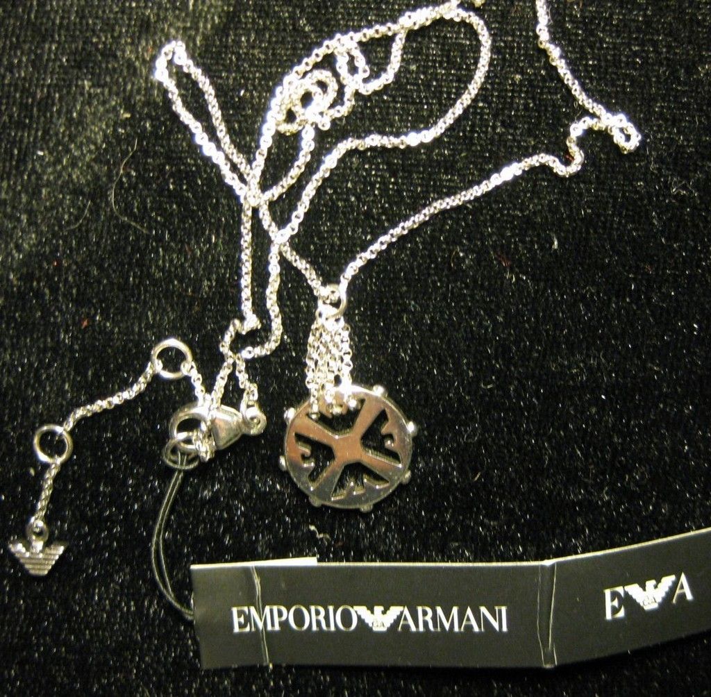 Emporio Armani Kette/Anhänger ü. 60% Rabatt UVP 150, €