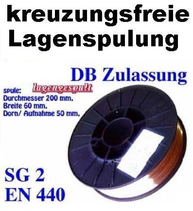 Rolle mit 5 kg Schweißdraht 0,8mm   EN 440 G3SI1