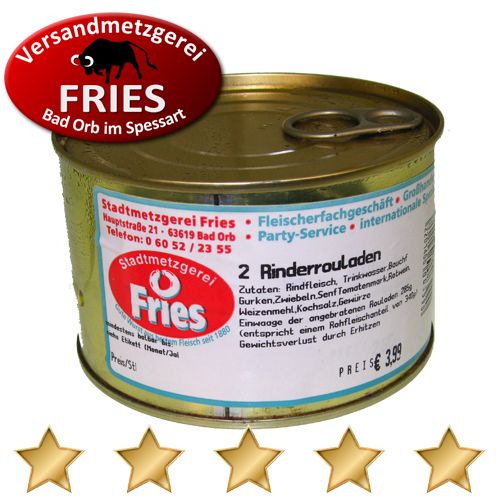 Rinderrouladen Inhalt 430 g