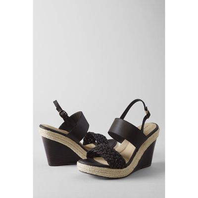 LANDS END Damen Plateausandalen Sandalen Freizeitschuh Damenschuh