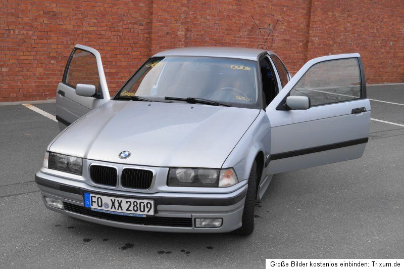 BMW 3er 316 i E36 Compact Klima Sitzheizung el. FH Leder Lenkrad