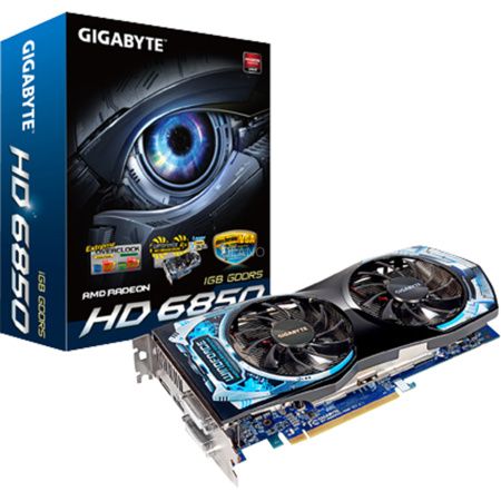 GIGABYTE HD6850 OC AMD Radeon Grafikkarte