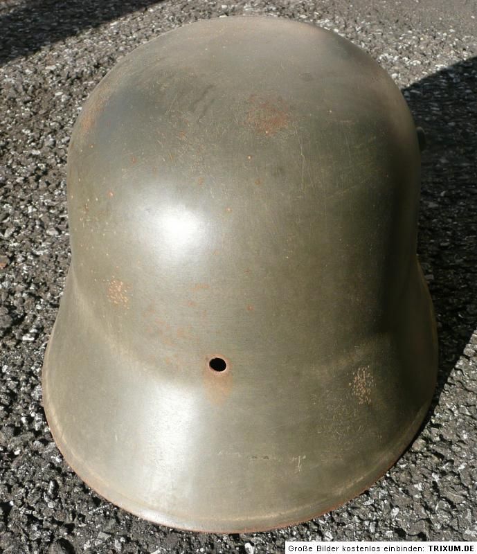 Deutscher Stahlhelm M18   1. WK   Sehr selten TOP