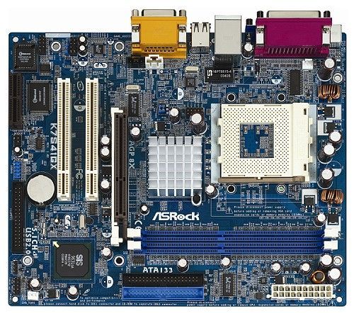 Mainboard Asrock K7S41GX Socket A(462) for AMD CPU