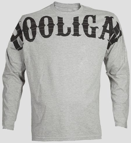 HOOLIGAN Longsleeve Shirt Visual   Sportsgrey