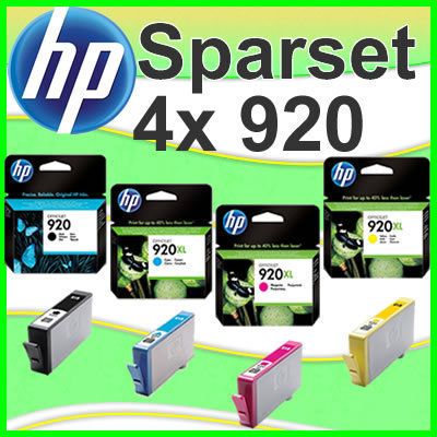 HP 920 ORIGINAL (3XL +1) OFFICEJET 6000 6500 7000 7500 PRO TINTE