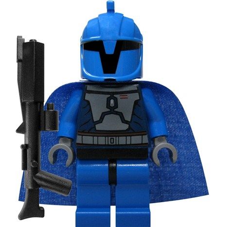 LEGO Star Wars Custom Figur Senate Commando/Senatskommando +DC 15A