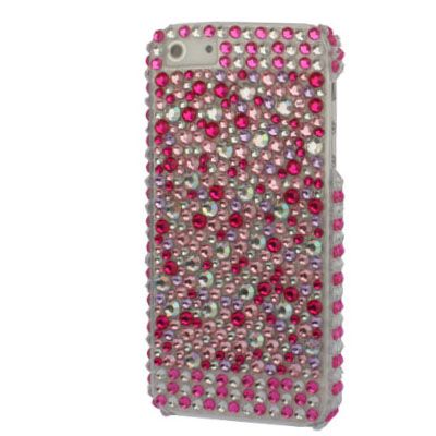 APPLE IPHONE 5 STRASS BLING GLITZER CASE TASCHE COVER HÜLLE BUMPER