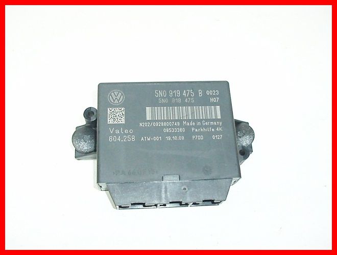 VW Tiguan Steuergerät Einparkhilfe 5N0919475B 5N0 919 475 B