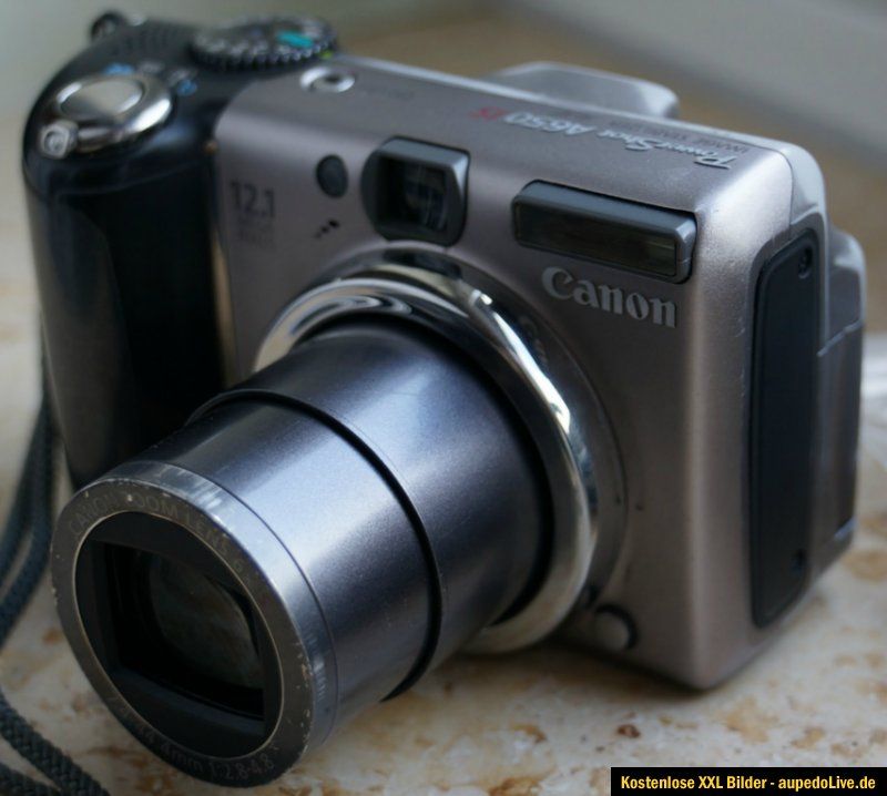 Canon PowerShot A650 IS 12.1 MP Digitalkamera