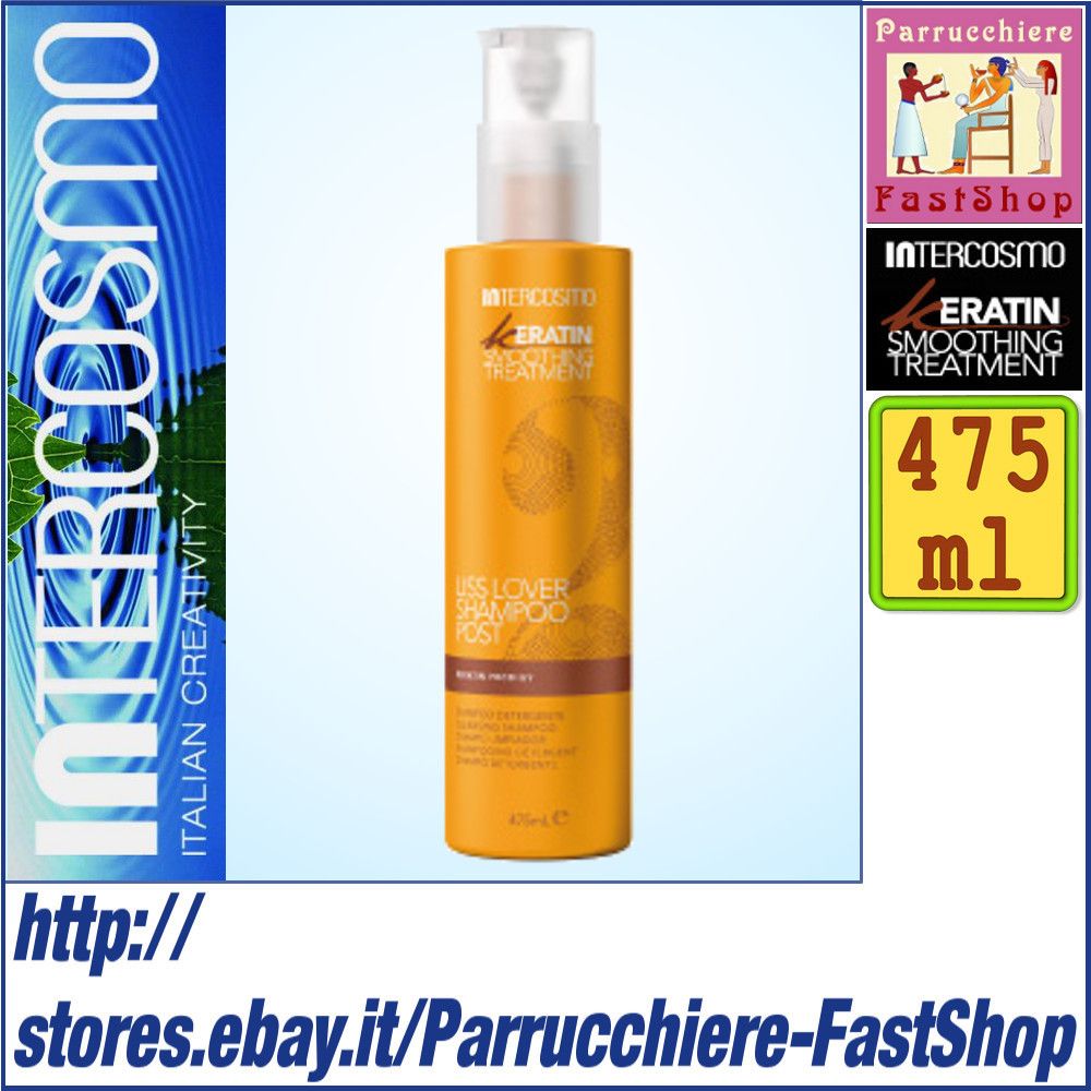 LISS LOVER SHAMPOO DETERGENTE POST KERATIN SMOOTHING TREATMENT