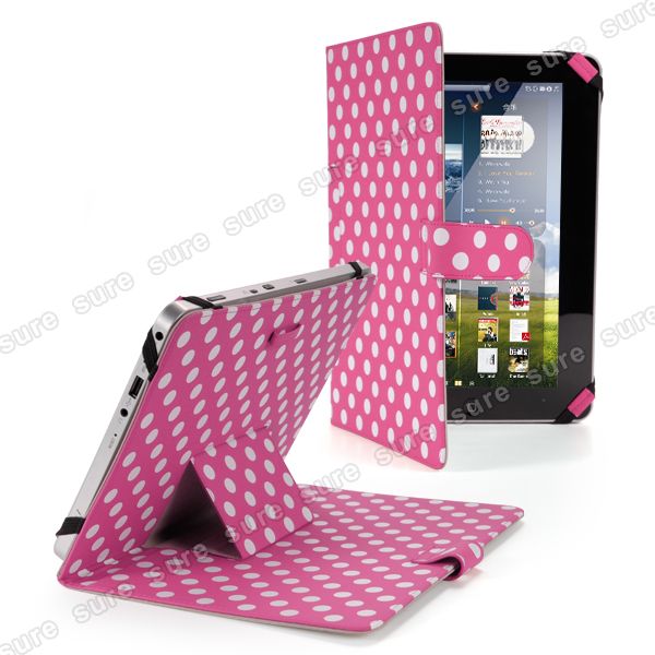 Wählbar Kunstleder Tasche case cover Hülle für 10 Zoll Tablet PC