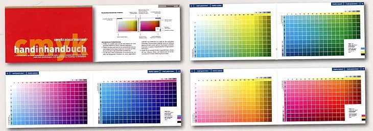 Das handinhandbuch   CMYK zum Nachschlagen Reference Book For CMYK