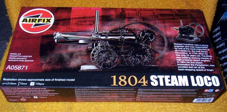 Trevithick Dampflokomotive 1804 Steam Loco 132 Airfix on PopScreen