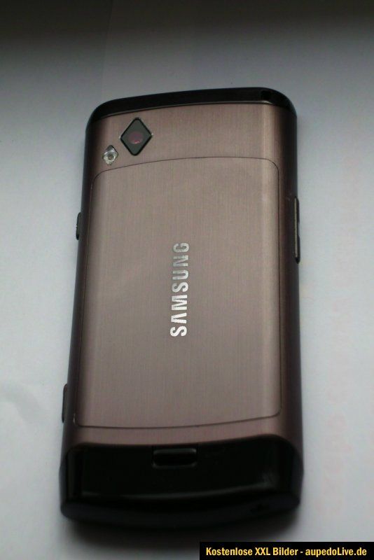 Samsung Wave S8500 2 GB   Ebony Gray (Ohne Simlock) Smartphone GT