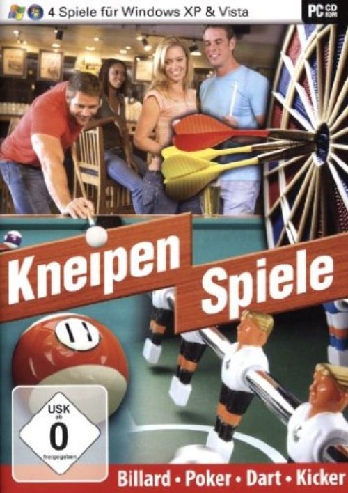 Kneipenspiele (PC) Poker Billard Dart Tischkicker NEU+OVP