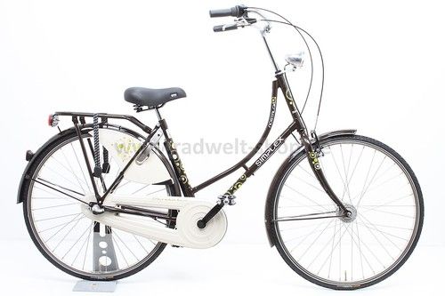 Da. Hollandrad Simplex Nostalgie, mocca, 55cm UVP499€*