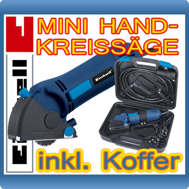 EINHELL BT CS 500 MINI HANDKREISSÄGE TAUCHSÄGE KREISSÄGE