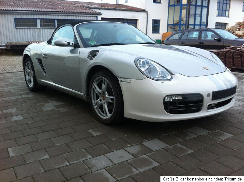 Porsche Boxster 2,7 bj2006 38tKm VOLLAUSSTATTUNG + BLECHSCHADEN VOLL