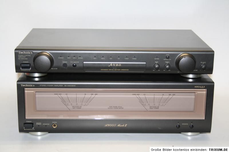 Technics SU C800UM2 + SE A900SM2 Vorverstärker Endstufen Kombination