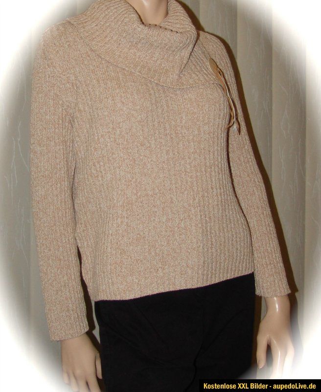 BiBA Pullover Gr. 3 (42/44) beige