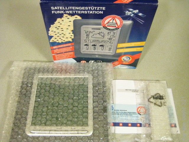 Profi Satellitengestützte Funk Wetterstation WD 9003 **