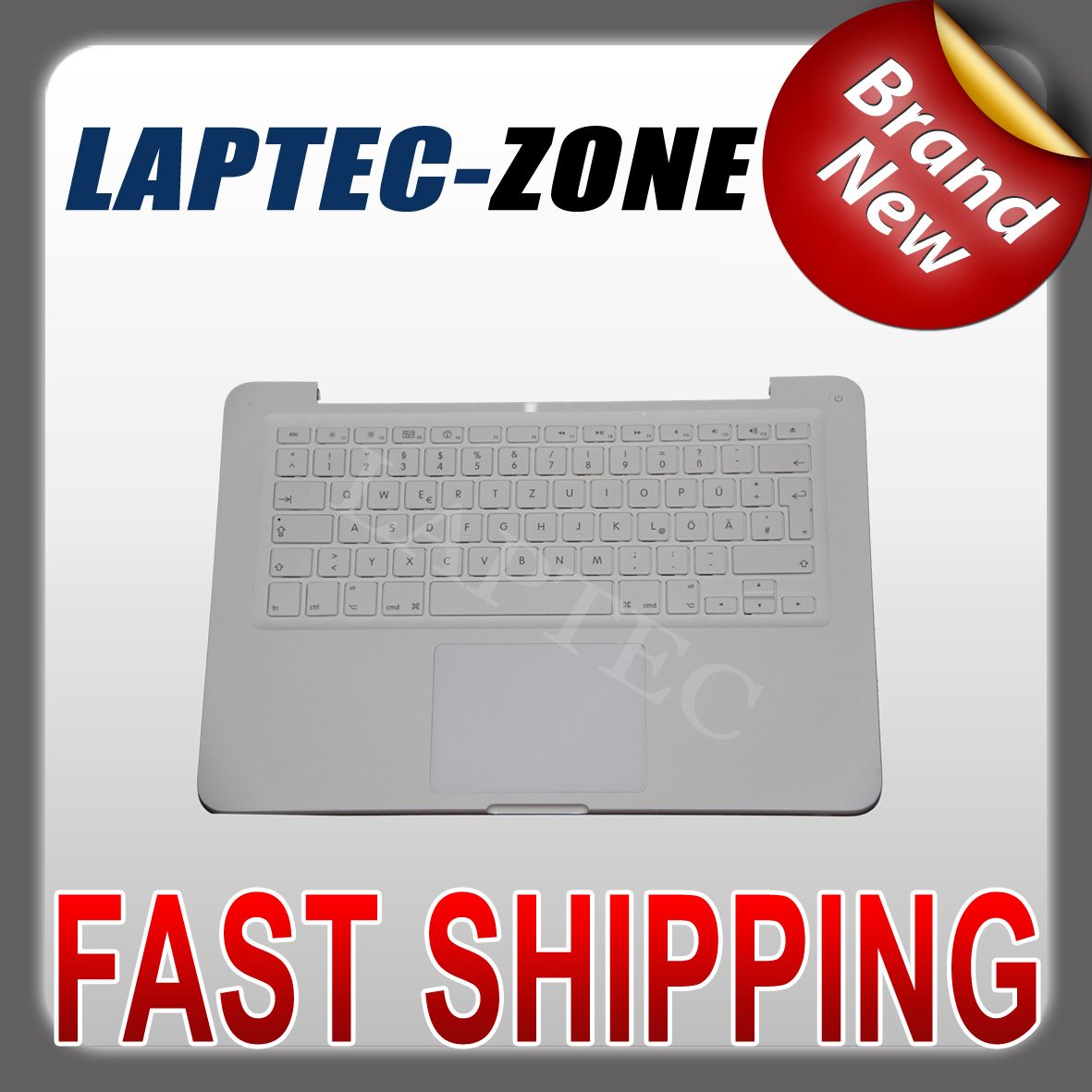 Apple MacBook 13 A1342 MC207 MC516 Topcase With German Keyboard