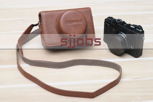 Neu Kamera PU Leder Tasche für FUJIFILM FUJI Finepix X10