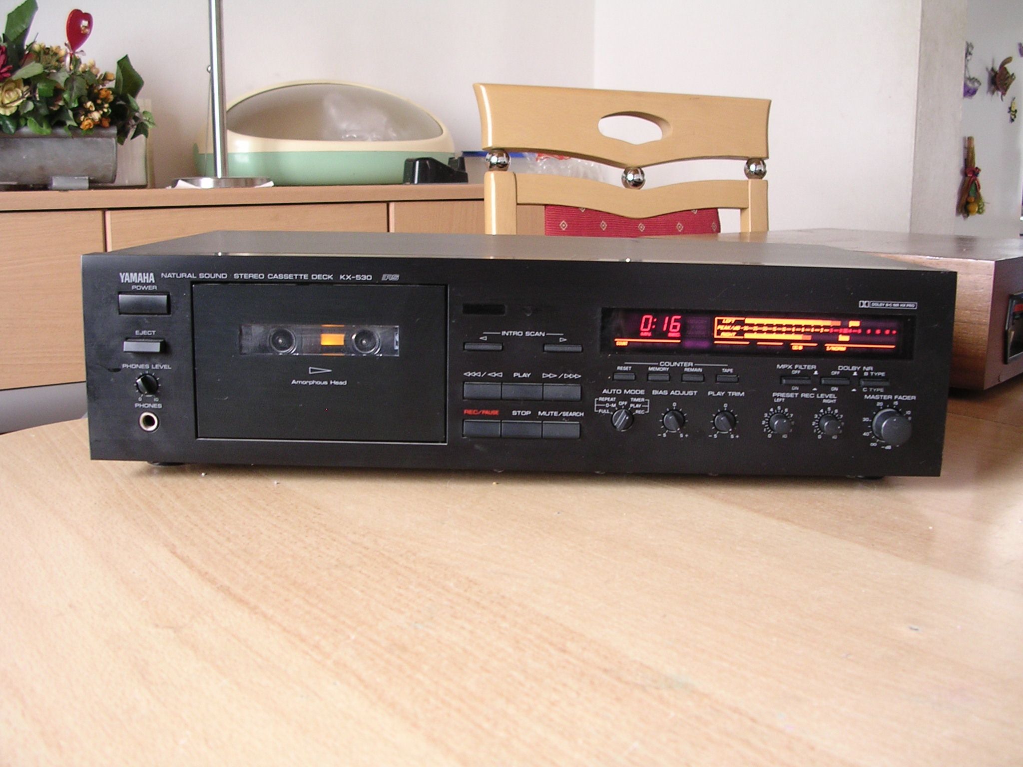 Yamaha High End Stereo N.Sound Kassettenrecorder KX 530