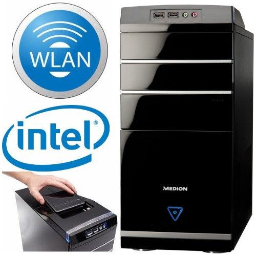 MEDION PC SYSTEM P4306 3,0GHz 4GB RAM 1TB WLAN Intel E5700 DL Brenner