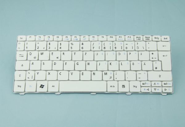  passend fuer ACER aspire one 532h D255 D260 521 533 Deutsch Weiss