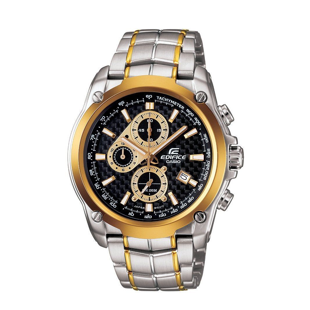 CASIO UHR EDIFICE EF 524SG 1AVEF Chronograph gents watch Herrenuhr