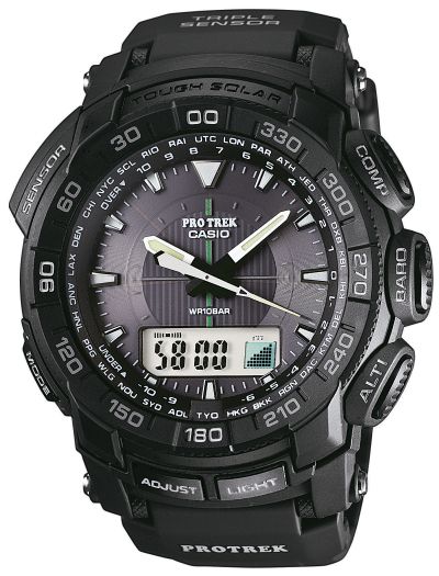 Casio Pro Trek Uhr PRG 550 1A1ER Nai Peng Outdooruhr Solar Kompass