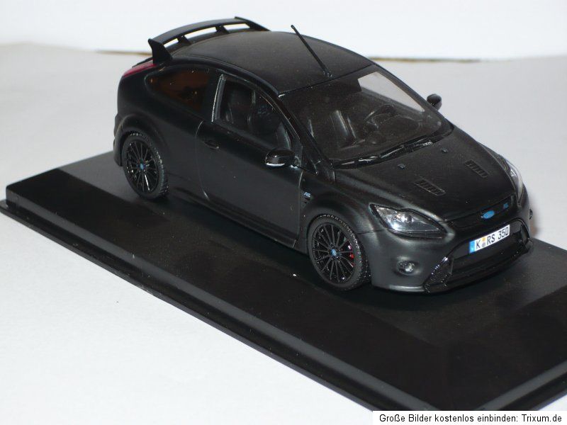 Minichamps Ford Focus RS 500,OVP, schwarz matt,limitiert,143, neu