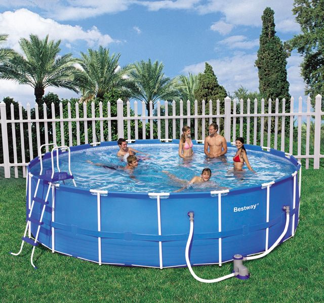 Bestway Frame Steel Pro Pool 549 x 122 cm inkl. Pumpe 6942138904239