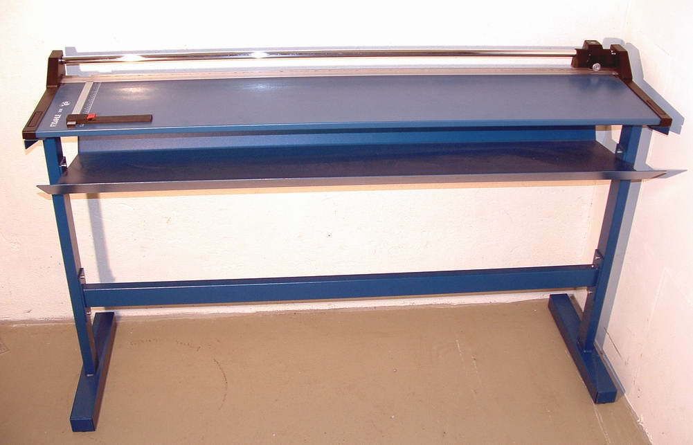 DAHLE Schneidemaschine 558 Schneidetisch A0 Profi Rollen Schneidetisch