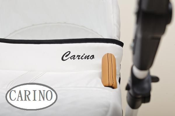 NEW NUE Kombi Kinderwagen 3in1 Exlusiv CARINO Ecrue