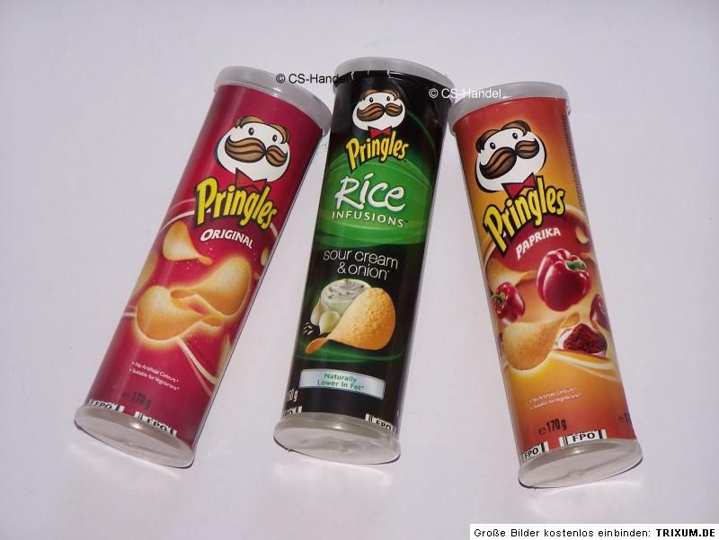 Kaufladen Zubehör 3 Stück Pringles Chips Kinderküche