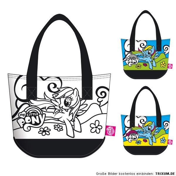 My little Pony Tasche Handtasche Colour Mania anmalen gestalten