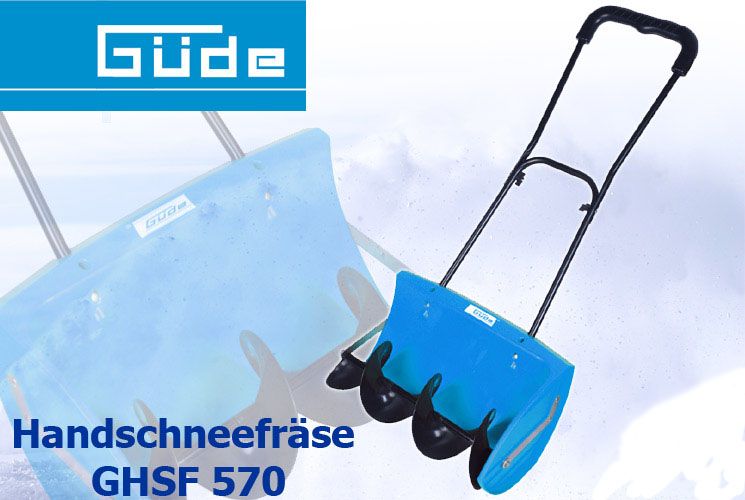 Güde GHSF 570 Hand Schneefräse Schnee Schieber Schneeräum Gerät