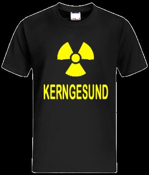 ANTI ATOM T Shirt KERNGESUND NUKLEAR Gr. S XXL 10 573