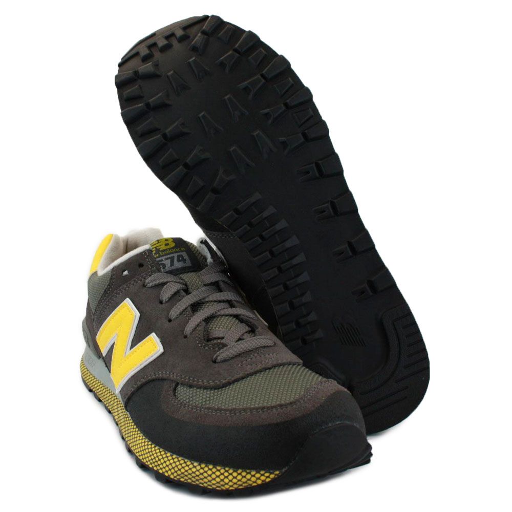 Turnschuhe New Balance 574 ML574WK Herren Schnürbar Wildleder & Netz