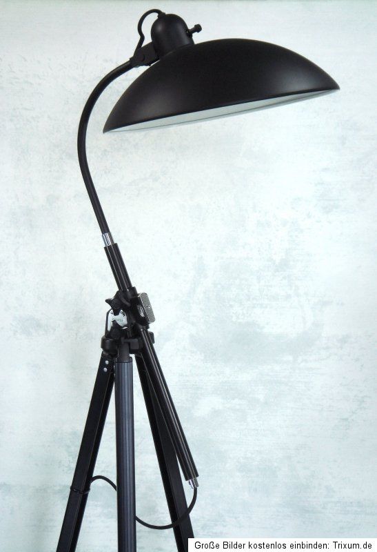 Tripodlampe Loft Dreibein Lampe Tripod Leuchte Stativ Stehlampe