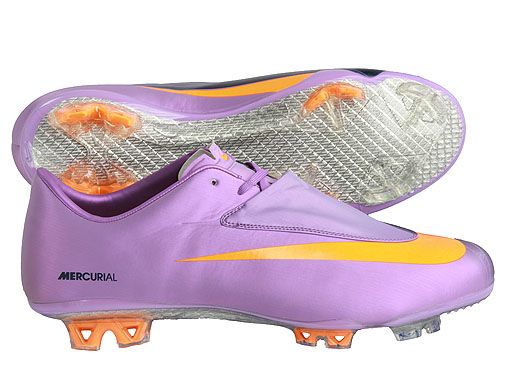 NIKE FUSSBALLSCHUHE MERCURIAL VAPOR VI FG Gr. 45 LILA