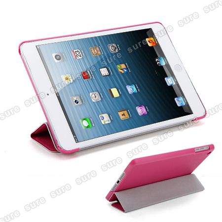 Apple iPad Mini Smart Cover Case Slim Kunstleder Tasche Stand 5