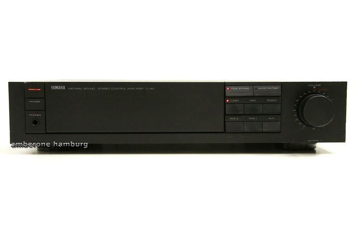 Yamaha C 60 Vorverstärker Vorstufe Preamplifier