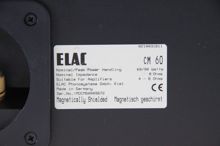 Elac CM 60 Centerlautsprecher